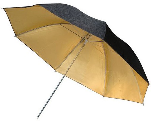 Фотозонт Bresser BR-BG83 83 см, черно-золотистый Фотозонт Bresser BR-BG83 83 см, черно-золотистый