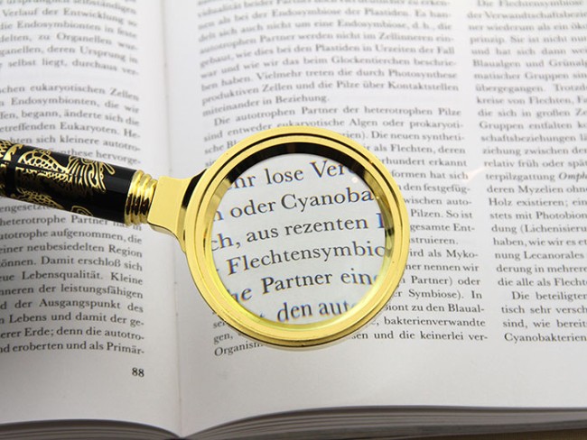 Лупа с ручкой сувенирная Veber L60, 8х, 60 мм Лупа с ручкой сувенирная Veber L60, 8х, 60 мм