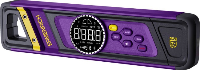 Цифровой уровень Ermenrich Verk LD25, с лазером