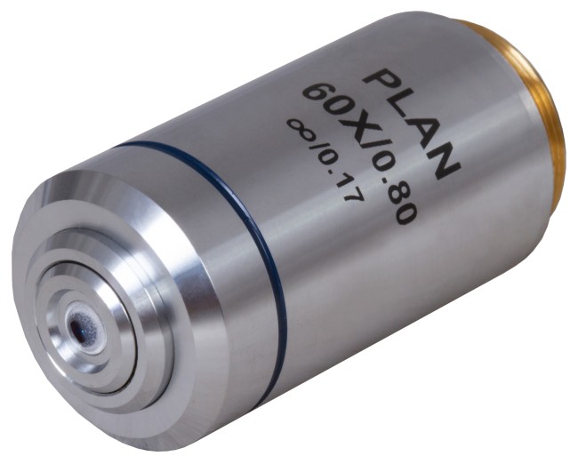 Объектив планахроматический Levenhuk MED 60x/беск Объектив планахроматический Levenhuk MED 60x/беск