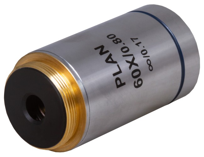 Объектив планахроматический Levenhuk MED 60x/беск Объектив планахроматический Levenhuk MED 60x/беск