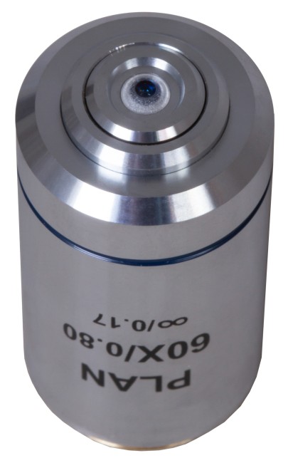 Объектив планахроматический Levenhuk MED 60x/беск Объектив планахроматический Levenhuk MED 60x/беск