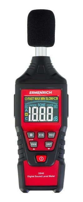 Цифровой шумомер Ermenrich Seek DS40 Цифровой шумомер Ermenrich Seek DS40