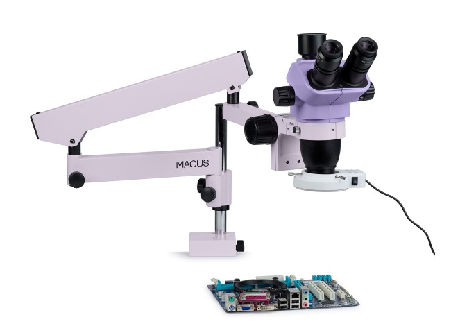 Микроскоп стереоскопический MAGUS Stereo 7TR для ремонта и пайки Микроскоп стереоскопический MAGUS Stereo 7TR для ремонта и пайки