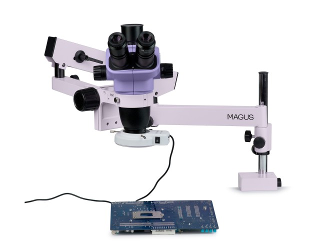 Микроскоп стереоскопический MAGUS Stereo 7TR для ремонта и пайки Микроскоп стереоскопический MAGUS Stereo 7TR для ремонта и пайки