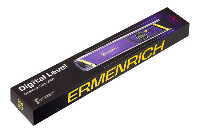 Цифровой уровень Ermenrich Verk LD40, с лазером