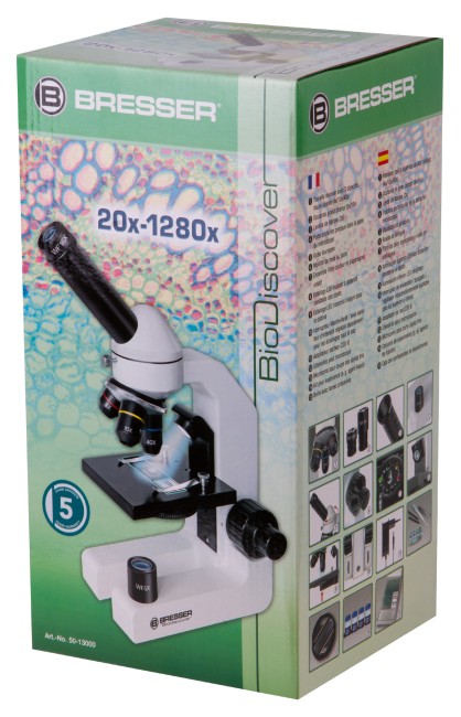 Микроскоп Bresser BioDiscover 20–1280x Микроскоп Bresser BioDiscover 20–1280x
