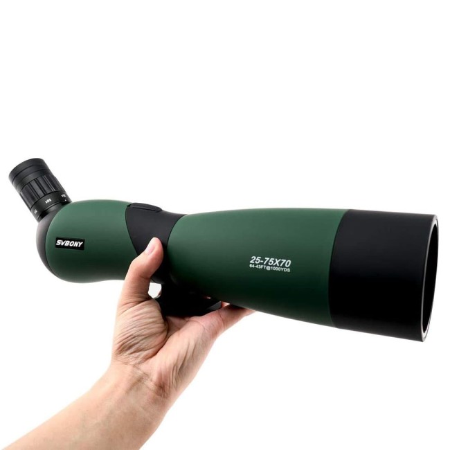 Зрительная труба SVBONY 25-75x70 (SV403) на штативе Зрительная труба SVBONY 25-75x70 (SV403) на штативе