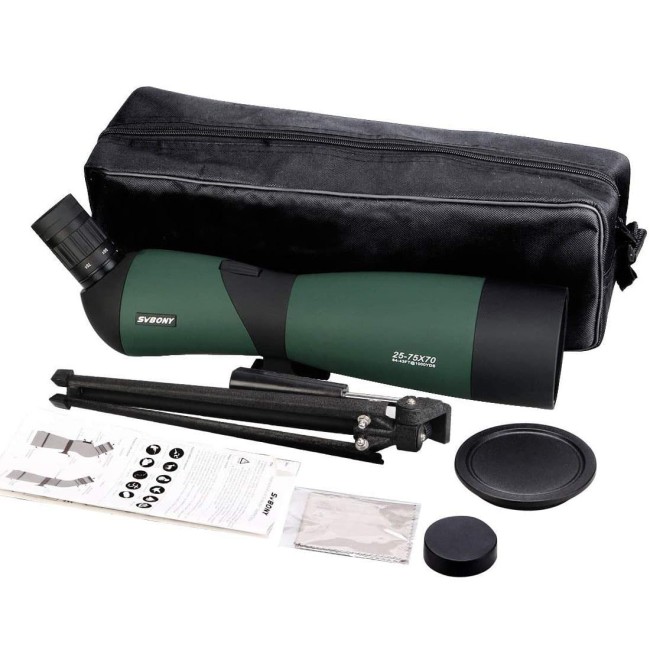 Зрительная труба SVBONY 25-75x70 (SV403) на штативе Зрительная труба SVBONY 25-75x70 (SV403) на штативе
