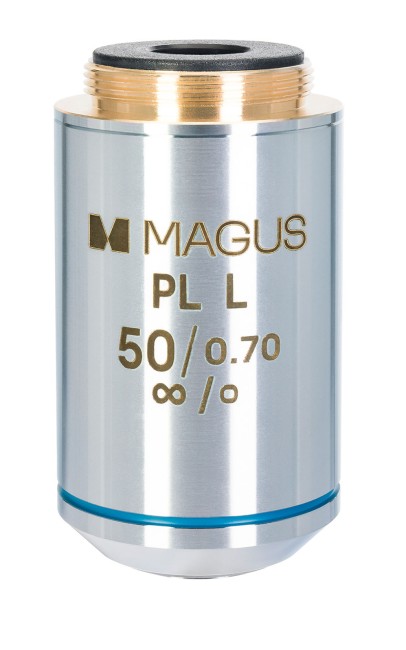 Объектив MAGUS 50PLL 50х/0,70 Plan L WD 3,68 мм Объектив MAGUS 50PLL 50х/0,70 Plan L WD 3,68 мм