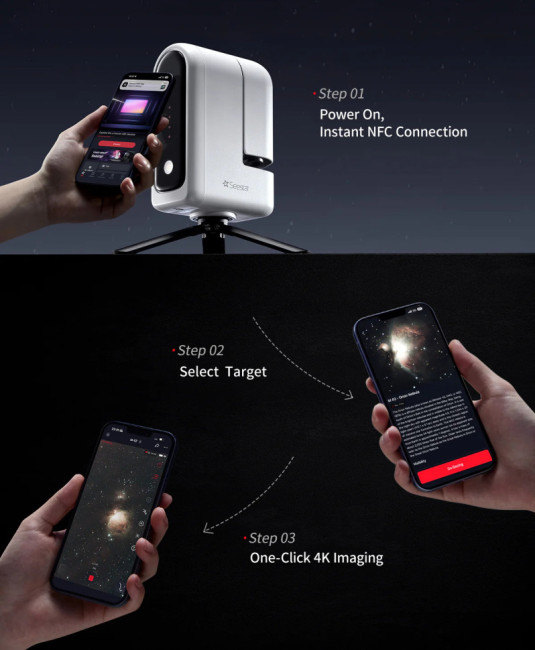Смарт-телескоп ZWO Seestar S30 Pro