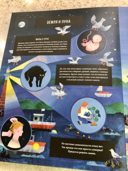 Луна. Интерактивная книга с объемными иллюстрациями Луна. Интерактивная книга с объемными иллюстрациями