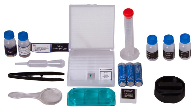 Микроскоп Bresser Junior 40x-640x, фиолетовый Микроскоп Bresser Junior 40x-640x, фиолетовый