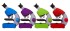 Микроскоп Bresser Junior 40x-640x, красный Микроскоп Bresser Junior 40x-640x, красный