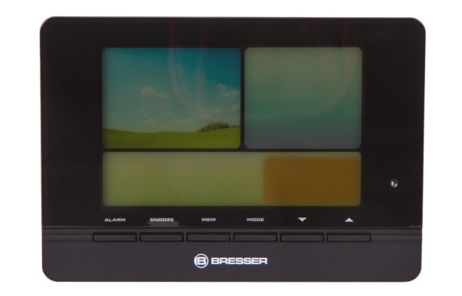 Метеостанция Bresser MeteoTrend Colour с радиоуправлением, черная