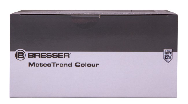 Метеостанция Bresser MeteoTrend Colour с радиоуправлением, черная