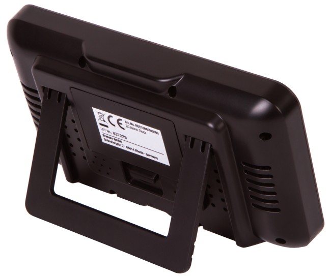 Часы цифровые Explore Scientific с будильником, черные Часы цифровые Explore Scientific с будильником, черные