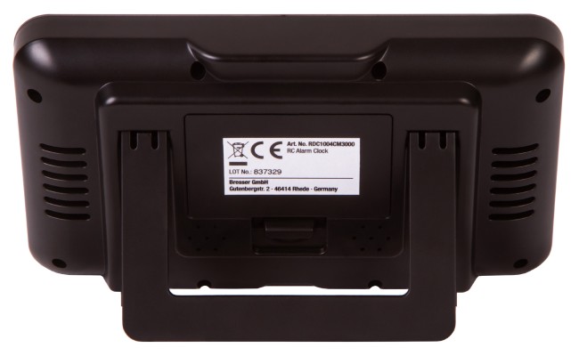 Часы цифровые Explore Scientific с будильником, черные Часы цифровые Explore Scientific с будильником, черные