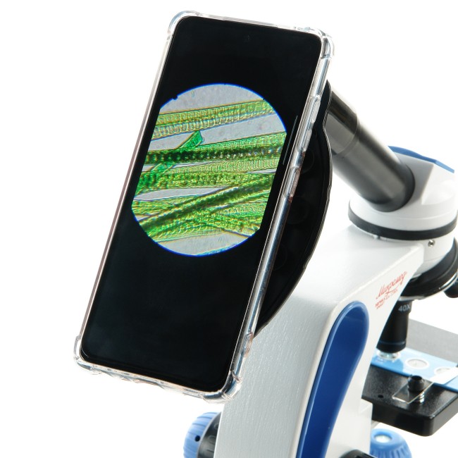 Микроскоп школьный Микромед Эврика Smart 40х-1280х в текстильном кейсе Микроскоп школьный Микромед Эврика Smart 40х-1280х в текстильном кейсе