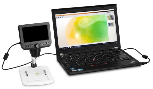 Микроскоп цифровой Levenhuk DTX 300 LCD