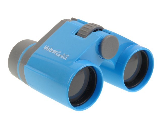 Бинокль Veber Эврика 3х28B синий Бинокль Veber Эврика 3х28B синий