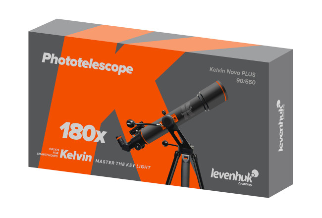 Фототелескоп Levenhuk Kelvin Nova PLUS 90/660 Фототелескоп Levenhuk Kelvin Nova PLUS 90/660