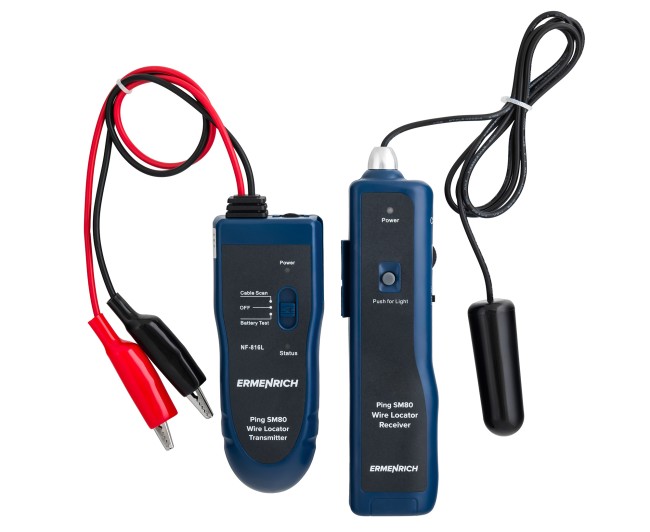 Детектор подземных проводов Ermenrich Ping SM80 Детектор подземных проводов Ermenrich Ping SM80