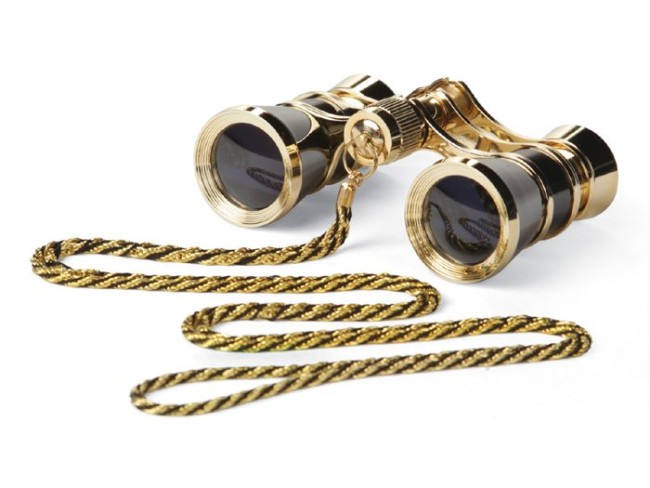 Бинокль театральный Kromatech БТ 3х25 с цепочкой (черный) Бинокль театральный Kromatech БТ 3х25 с цепочкой (черный)