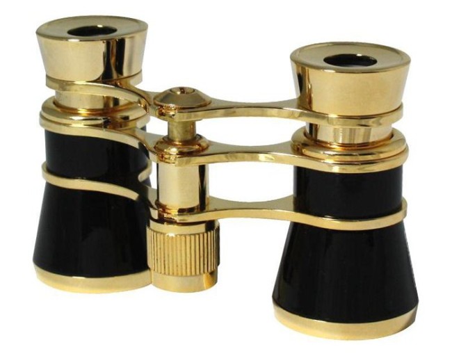 Бинокль театральный Kromatech БТ 3х25 с цепочкой (черный) Бинокль театральный Kromatech БТ 3х25 с цепочкой (черный)