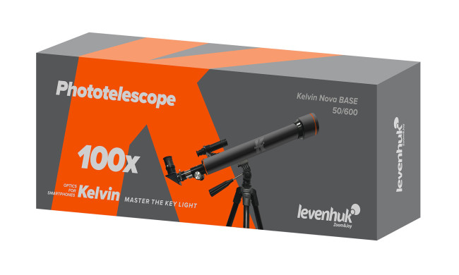 Фототелескоп Levenhuk Kelvin Nova BASE 50/600 Фототелескоп Levenhuk Kelvin Nova BASE 50/600