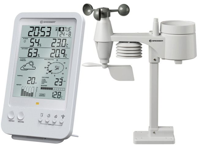 Метеостанция Bresser «5 в 1», белая Метеостанция Bresser «5 в 1», белая