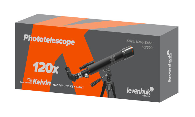 Фототелескоп Levenhuk Kelvin Nova BASE 60/500 Фототелескоп Levenhuk Kelvin Nova BASE 60/500