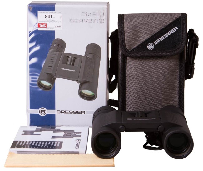 Бинокль Bresser Corvette 8x20 LE w. C. Бинокль Bresser Corvette 8x20 LE w. C.
