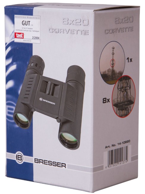 Бинокль Bresser Corvette 8x20 LE w. C. Бинокль Bresser Corvette 8x20 LE w. C.