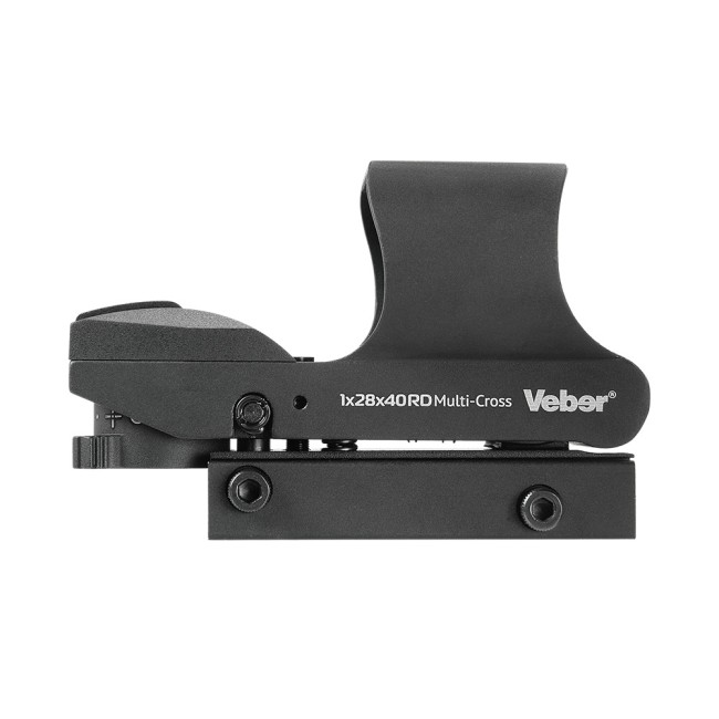 Прицел коллиматорный Veber Black Fox 1x28x40 RD Multi-Cross Прицел коллиматорный Veber Black Fox 1x28x40 RD Multi-Cross