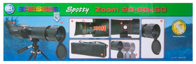 Зрительная труба Bresser Junior Spotty 20–60x60 Зрительная труба Bresser Junior Spotty 20–60x60