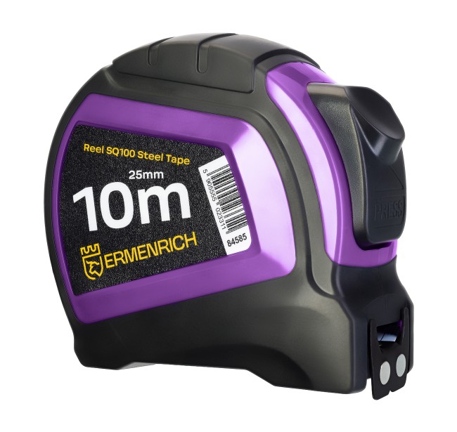 Рулетка Ermenrich Reel SQ100, фиолетовый