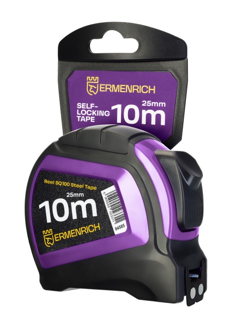 Рулетка Ermenrich Reel SQ100, фиолетовый