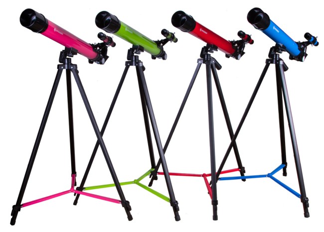 Телескоп Bresser Junior Space Explorer 45/600 AZ, розовый Телескоп Bresser Junior Space Explorer 45/600 AZ, розовый