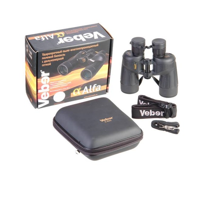 Бинокль Veber Alfa 8x42 WP Бинокль Veber Alfa 8x42 WP