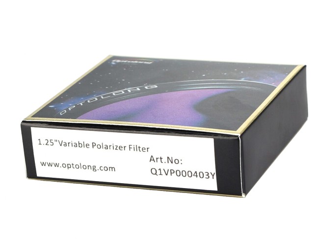 Фильтр Optolong Variable Polarizer (1.25”) Фильтр Optolong Variable Polarizer (1.25”)