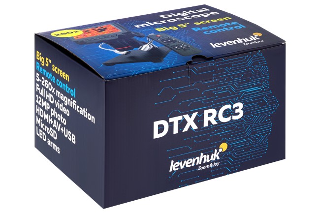Микроскоп с дистанционным управлением Levenhuk DTX RC3 Микроскоп с дистанционным управлением Levenhuk DTX RC3