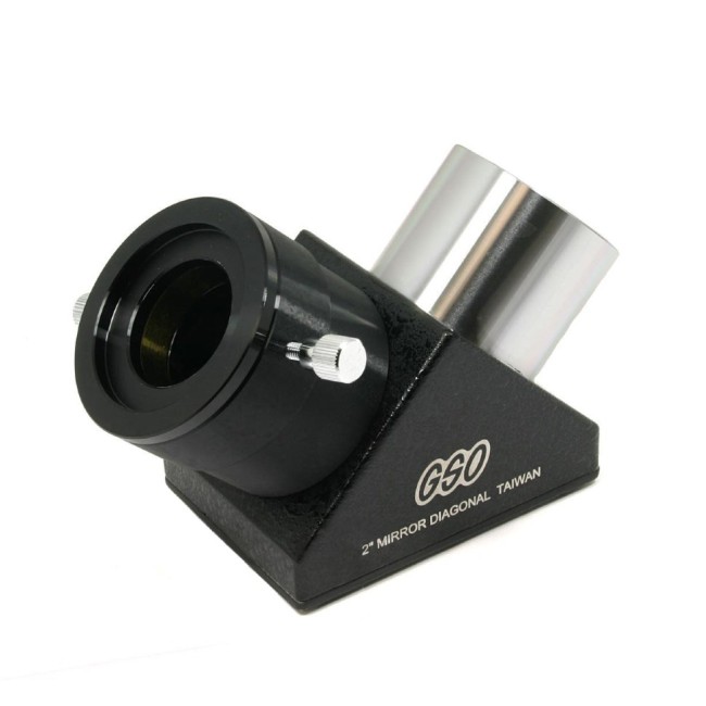 Диагональное зеркало GSO 90° 2" с 1,25" адаптером Диагональное зеркало GSO 90° 2" с 1,25" адаптером