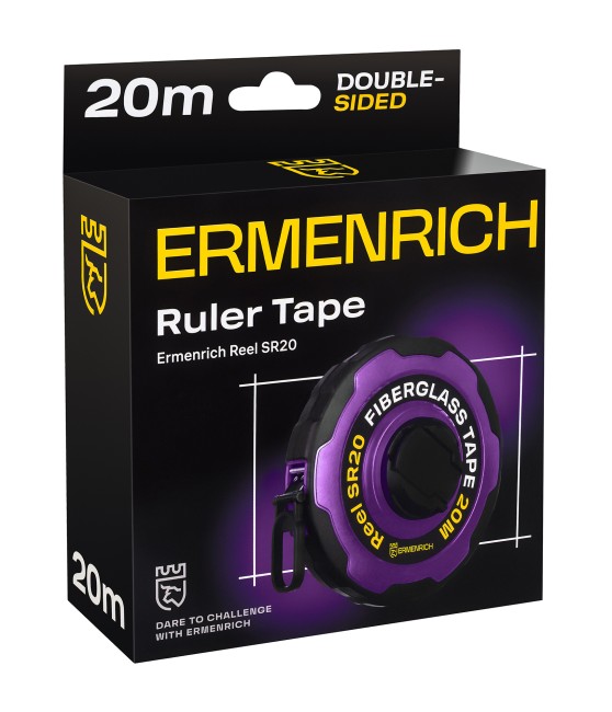 Рулетка Ermenrich Reel SR20, фиолетовый Рулетка Ermenrich Reel SR20, фиолетовый