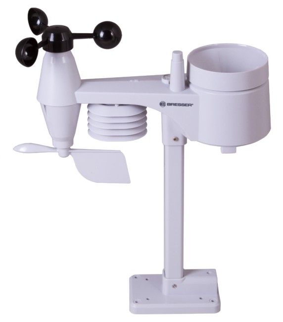 Метеостанция Bresser 5-в-1 Wi-Fi с цветным дисплеем Метеостанция Bresser 5-в-1 Wi-Fi с цветным дисплеем