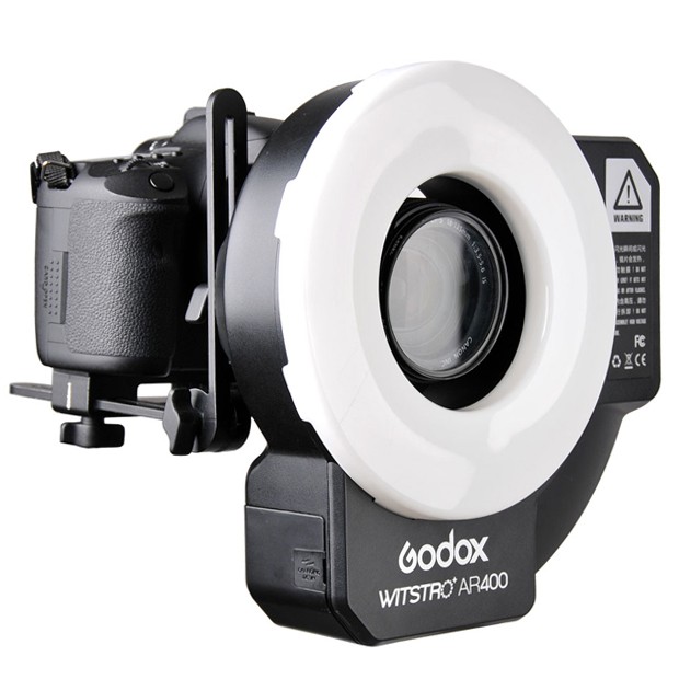 Вспышка кольцевая Godox Witstro AR400 аккумуляторная Вспышка кольцевая Godox Witstro AR400 аккумуляторная