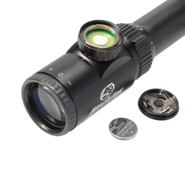 Прицел оптический Veber Black Fox 2,5-10x50 ER MD