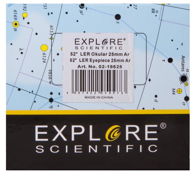 Окуляр Explore Scientific LER 52° 25 мм, 1,25" (AR) Окуляр Explore Scientific LER 52° 25 мм, 1,25" (AR)