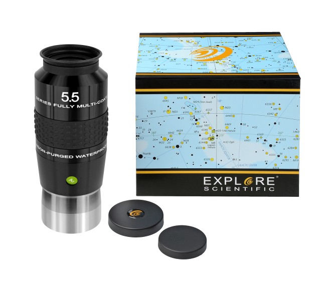 Окуляр Explore Scientific 100 гр Ar 5,5 мм, 2" Окуляр Explore Scientific 100 гр Ar 5,5 мм, 2"
