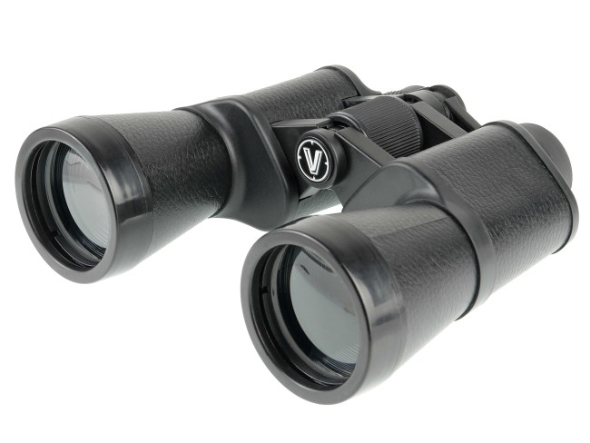 Бинокль Veber Classic БПЦ 12x50 VL черный, кожа